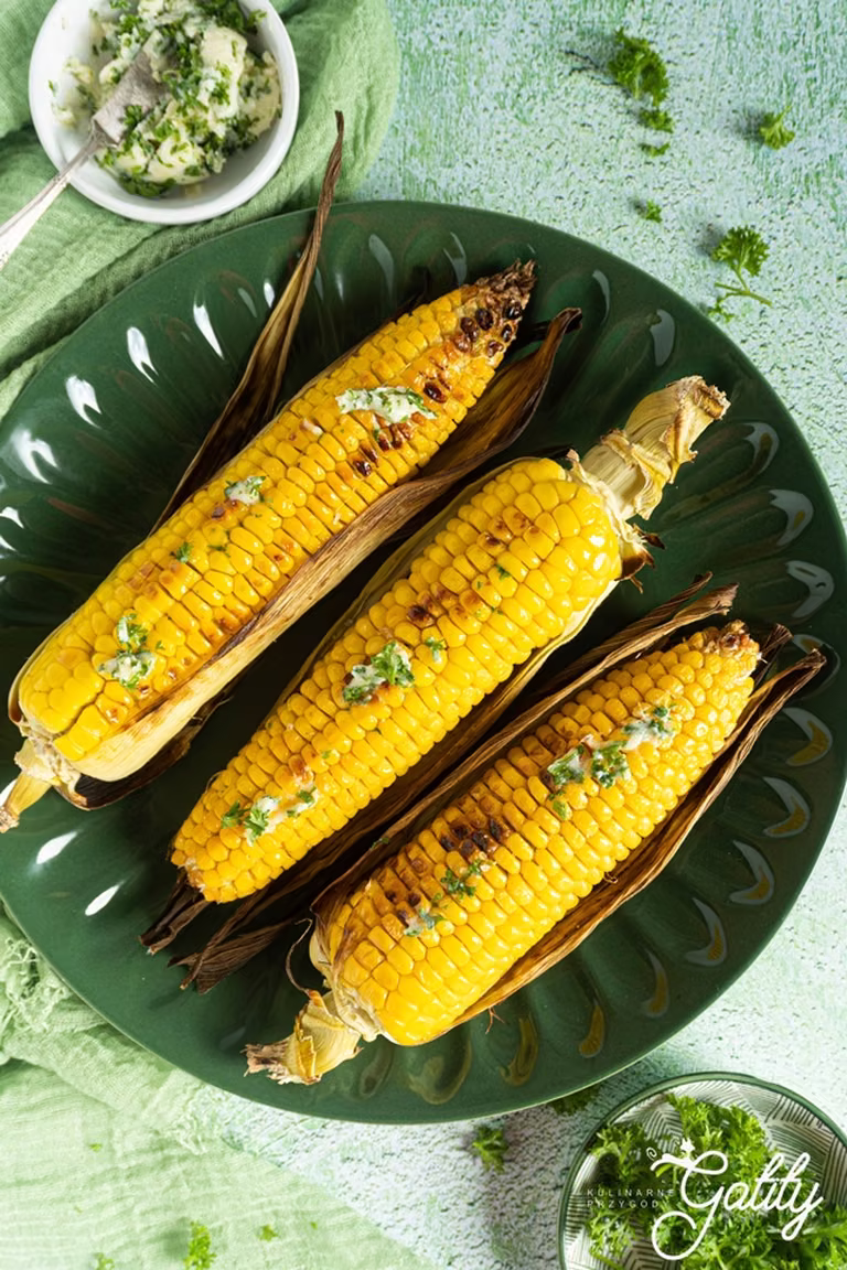 Grillowane kolby kukurydzy