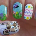 Wielkanocny manicure