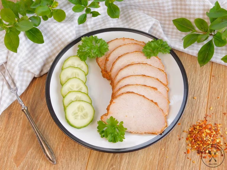 Pikantny schab pieczony