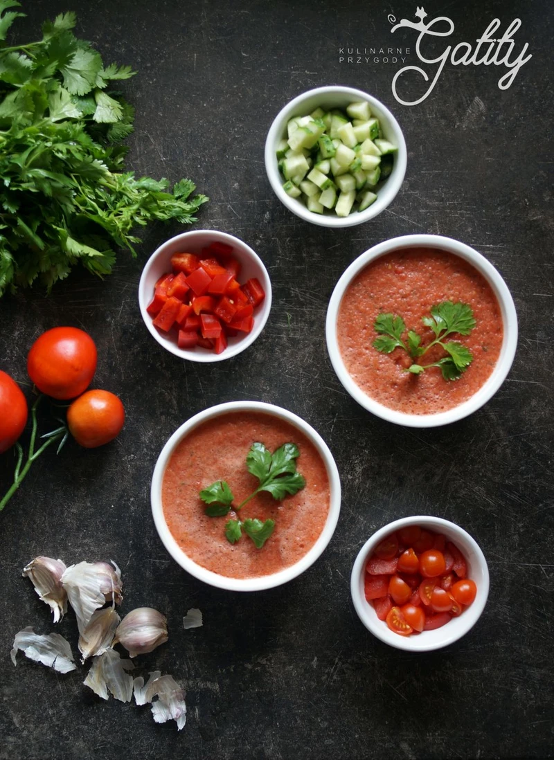 Gazpacho, czyli warzywny chłodnik (dieta dr Dąbrowskiej)