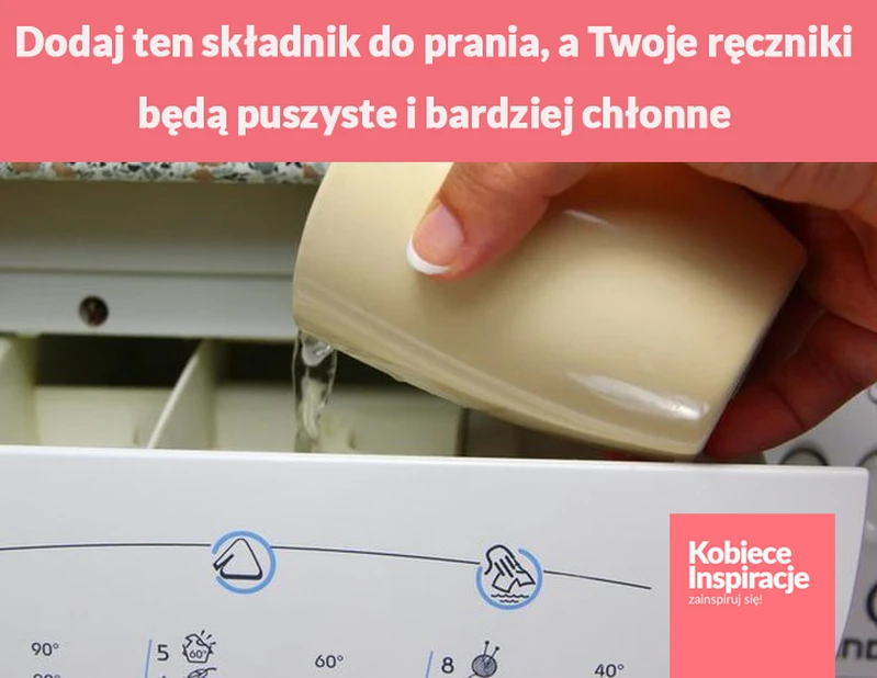 Dodaj ten składnik do prania, a Twoje ręczniki będą puszyste, pachnące i bardziej chłonne