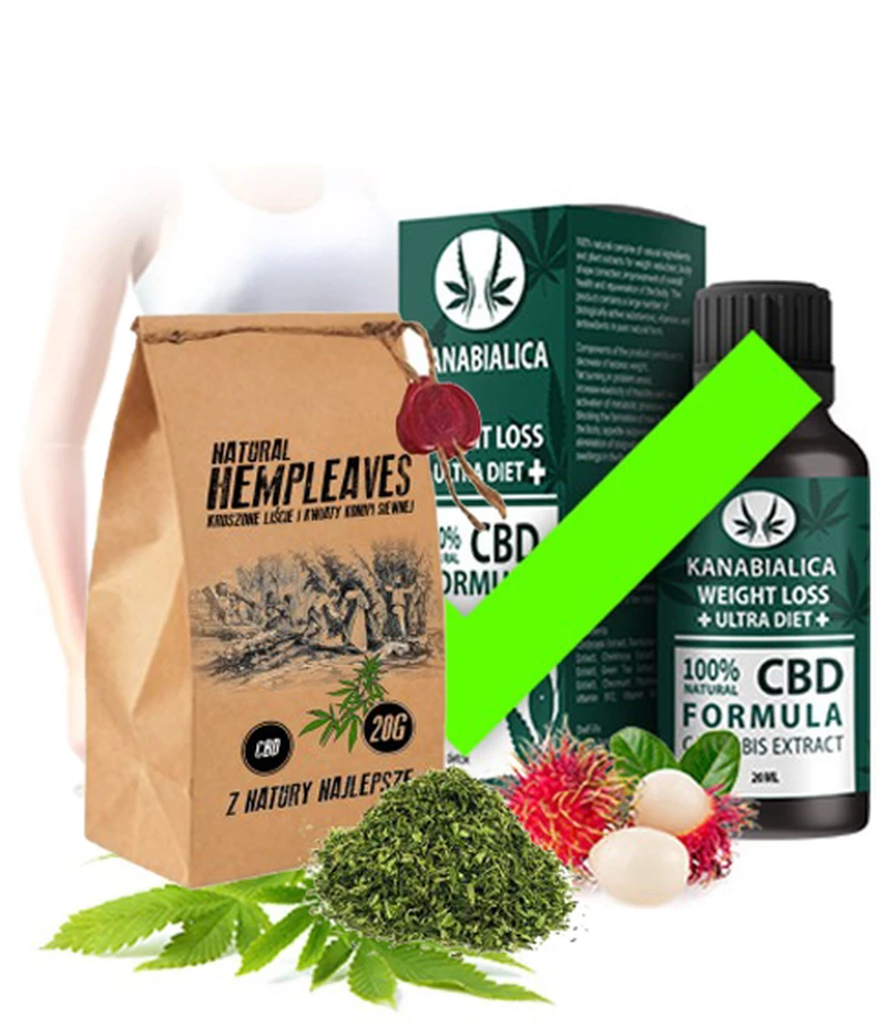 Kanabialica - Pomożemy przyspieszyć metabolizm zmniejsza apetyt. Maksymalna utrata wagi !