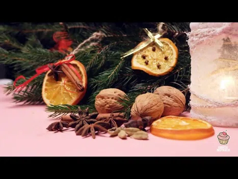 Świąteczne dekoracje z suszonych owoców