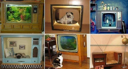 Kila sposobów na stary telewizor