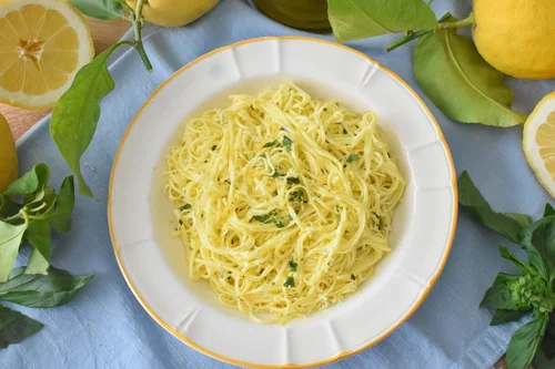 Makaron w sosie cytrynowym - "Tagliolini al limone"