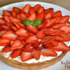 Tarta z truskawkami i mascarpone