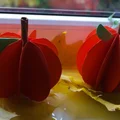 Dynie z papieru-jesienna dekoracja diy dla dzieci