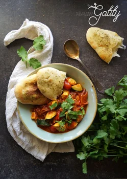Cukina tikka masala z tofu