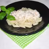 Makaron z kurczakiem i gorgonzolą
