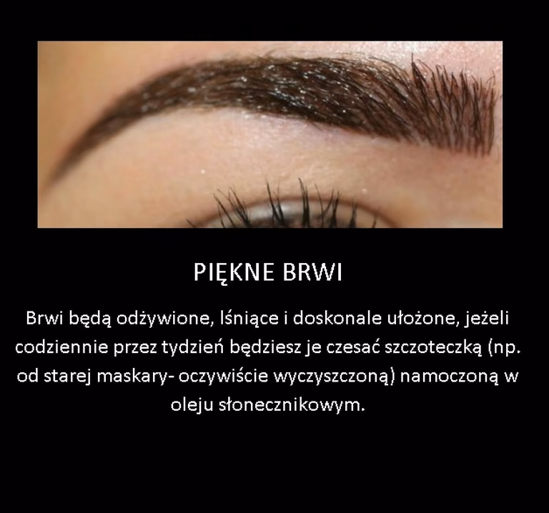 Sposób na piękne brwi którego nie znasz!