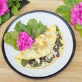 Omlet francuski z botwinką