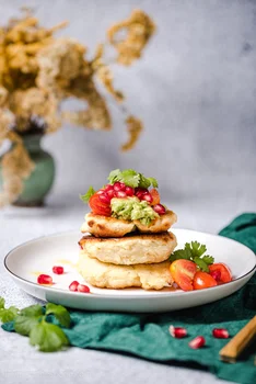 Australijskie placki ziemniaczane z guacamole