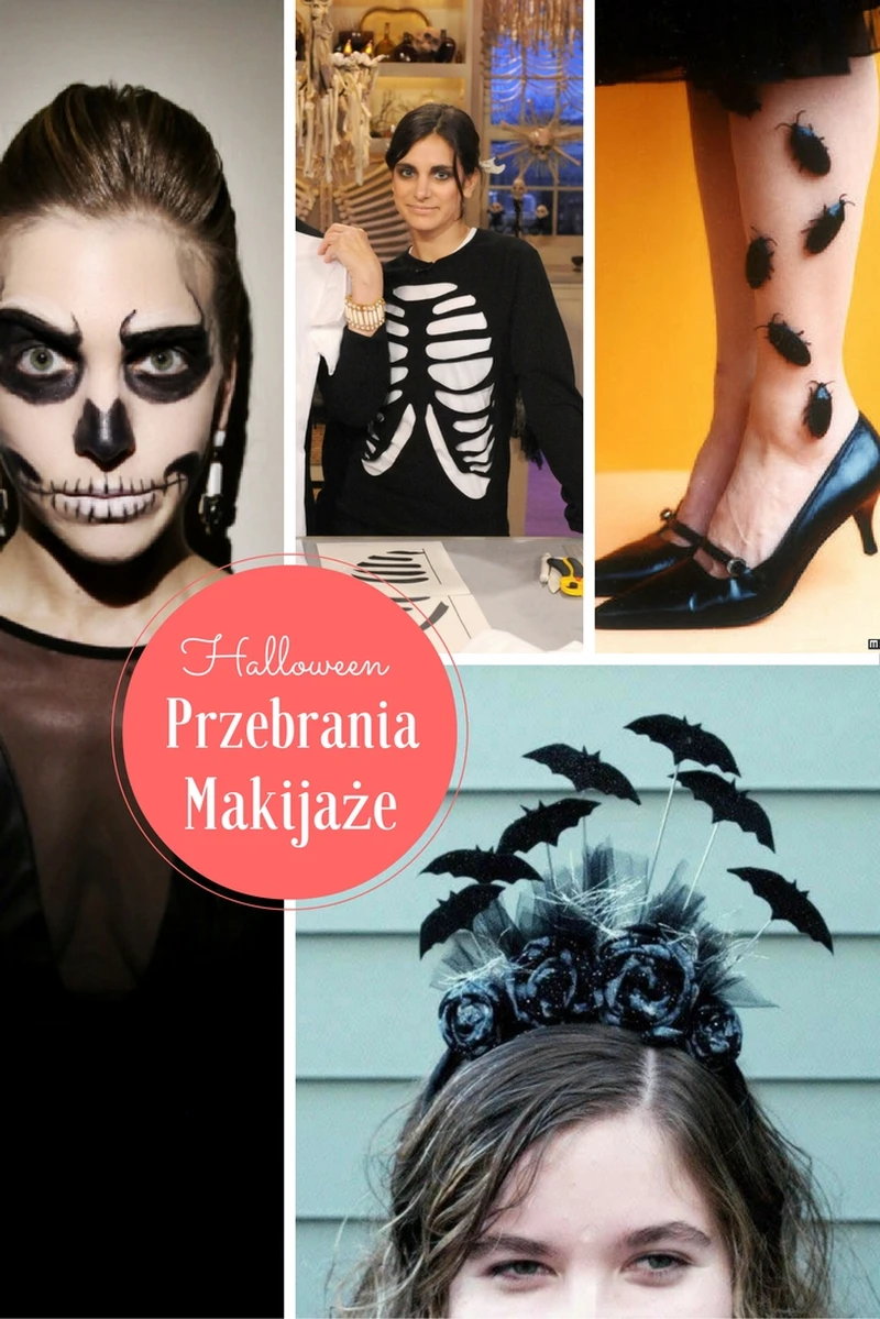 Proste przebrania i makijaże na Halloween last minute :)