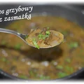 Sos z suszonych grzybów (z zasmażką)