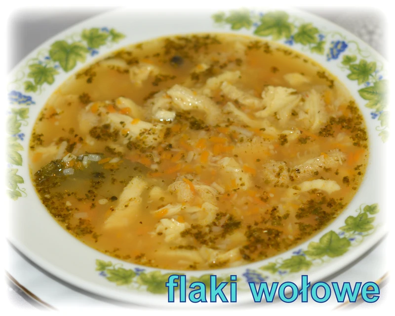 Domowe flaki wołowe