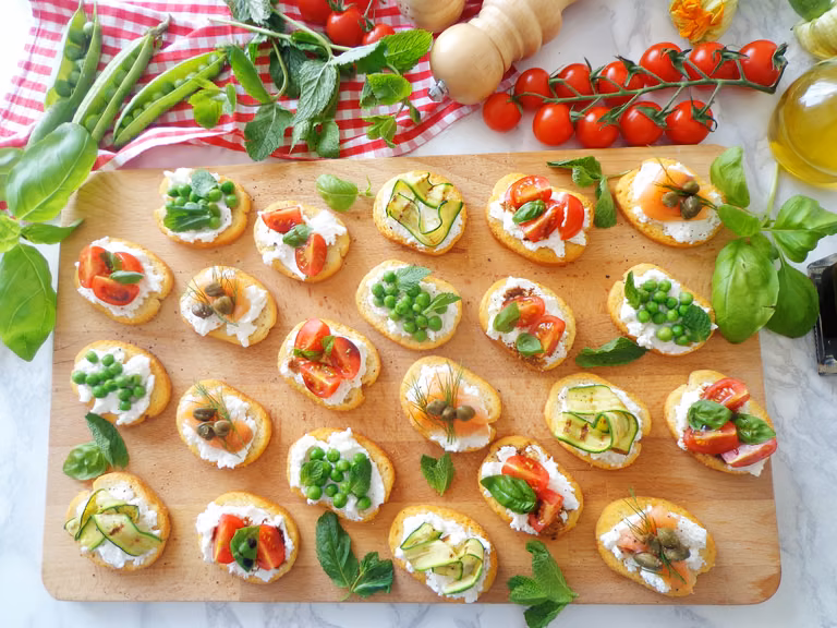 Letnie bruschette na 4 sposoby
