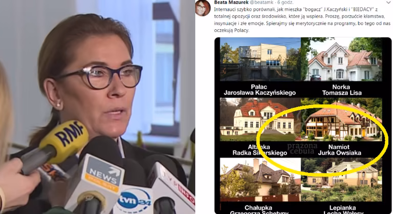 Beata Mazurek (PiS) PRZEPRASZA Owsiaka na Twitterze!