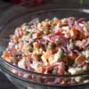 Sałatka cebulowa II (z czerwonej cebuli)