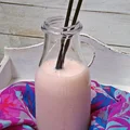 koktajl banan+truskawki