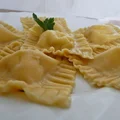 Czosnkowe ravioli