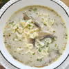 Zupa pieczarkowa z makaronem