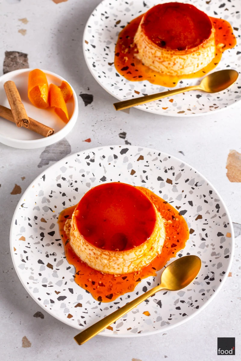 Flan de huevo - jajeczny budyń z karmelem