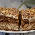 Ciasto Wafelkowo Orzechowe