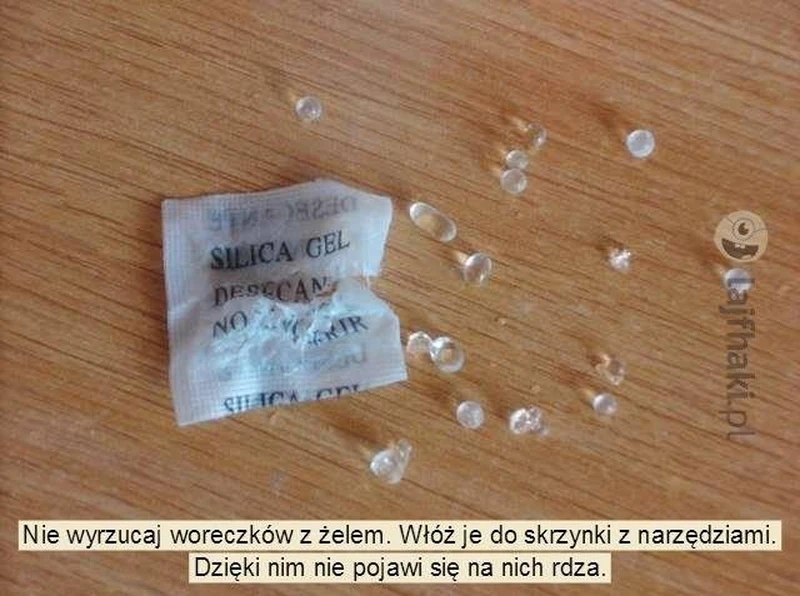 Woreczki z żelem - triki