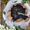 Rustykalna tarta orkiszowa z jagodami