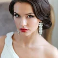 Elegancka ślubna fryzura