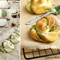Zakręcone bułeczki z pesto