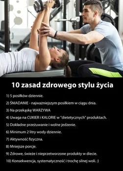 10 zasad zdrowego stylu życia!