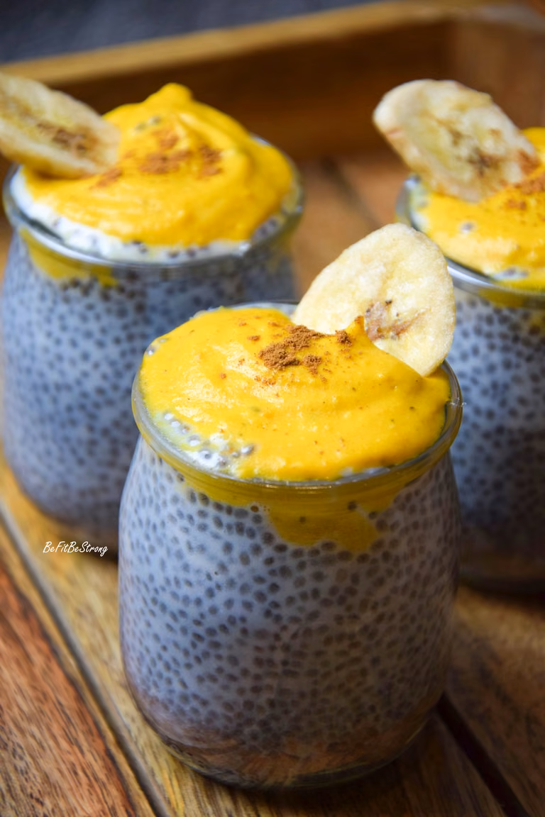 Chia Pudding z dyniowym kremem