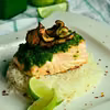 Pieczony filet z łososia
