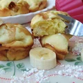 JOGURTOWE MUFFINY Z BANANEM I SOSEM ZE SŁONEGO KARMELU