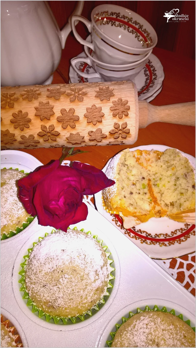 Pistacjowe babeczki