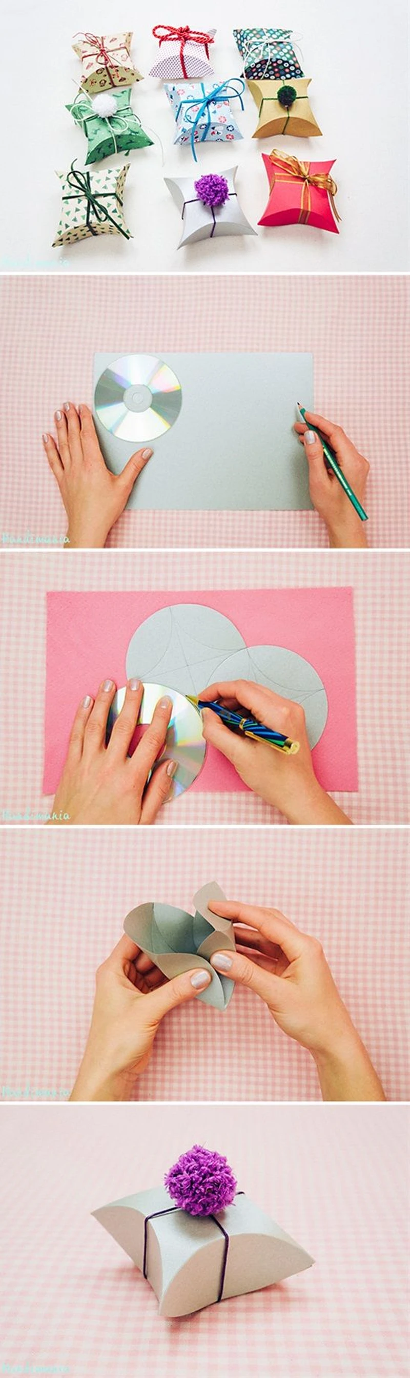 DIY- pudełka na prezenty