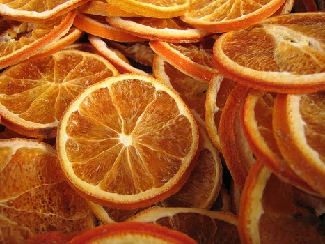 3 sposoby suszenia plastrów pomarańczy