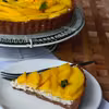 Orzeźwiająca tarta limonkowo miętowa z mango