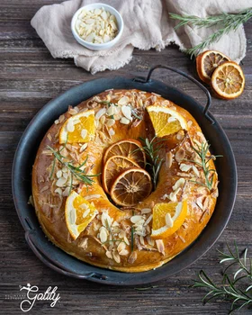 Roscón de Reyes Magos, czyli hiszpańskie ciasto Trzech Króli - wersja szybka