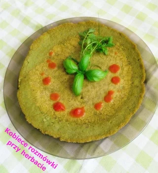 Wiosenny omlet z pokrzywy