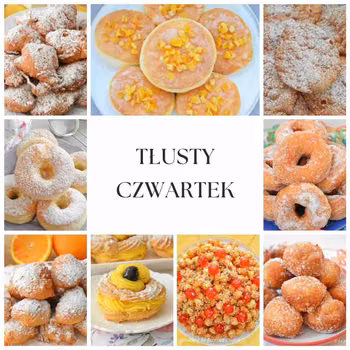 Tłusty czwartek - zbiór 25 przepisów
