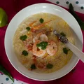 Zupa z krewetkami i masłem orzechowym