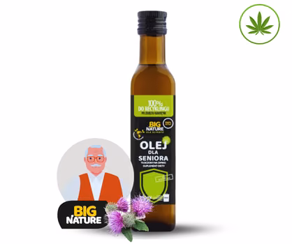 Prezent na Dzień Dziadka: Olej dla Seniora Big Nature – Zdrowie w buteleczce!