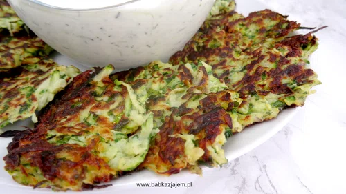 Placki z cukinii