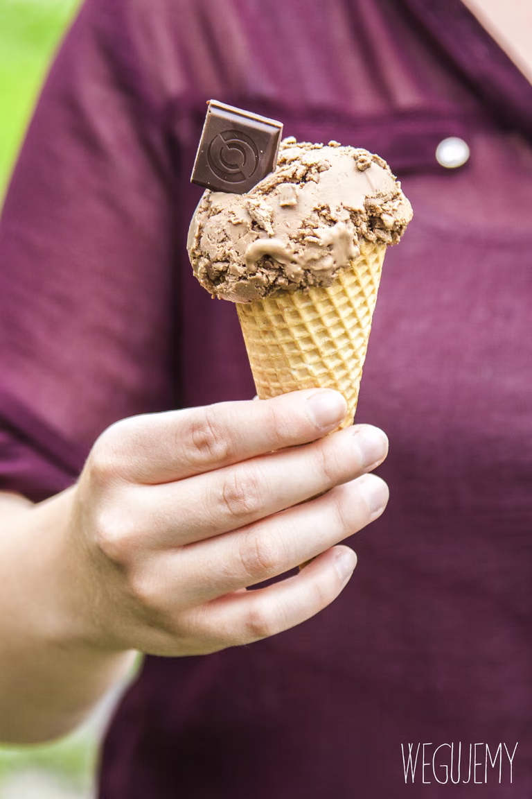 2-SKŁADNIKOWE LODY CZEKOLADOWE