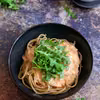 Spaghetti z pieczonymi pomidorami i mascarpone