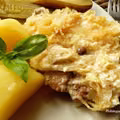 Karkówka w kapuście ze śmietaną