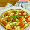 Puszysty omlet z pomidorami i fetą
