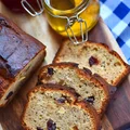 Chlebek bananowy z żurawiną i nerkowcami